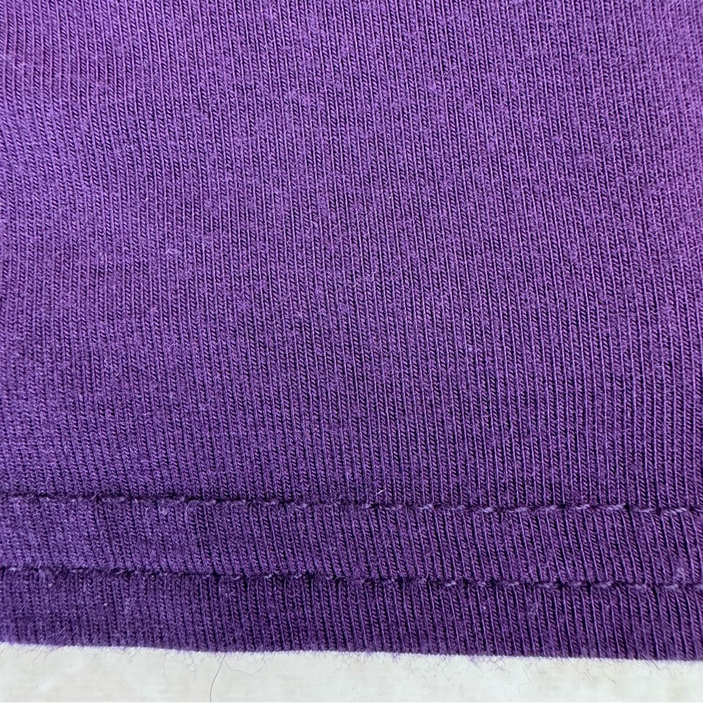 Long Sleeve Tencel Swing Top from advika in Purple- XLG - Picture 6 of 7